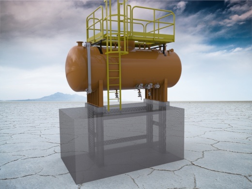 用于海上安装的双室燃油箱，容积= 10.000升缩略图